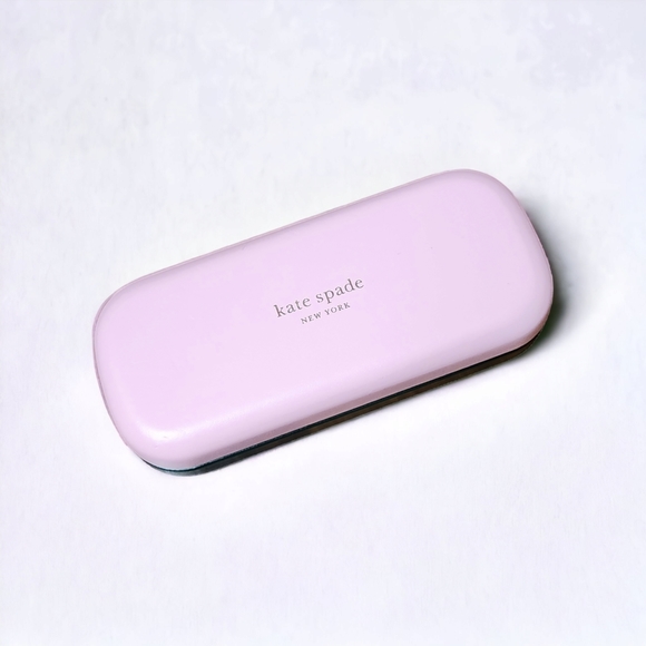 kate spade Accessories - Kate Spade Pink Green Hardshell Sunglasses Case